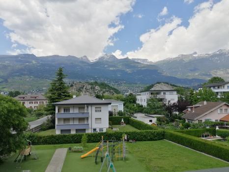 Chippis - Appartement au dernier étage